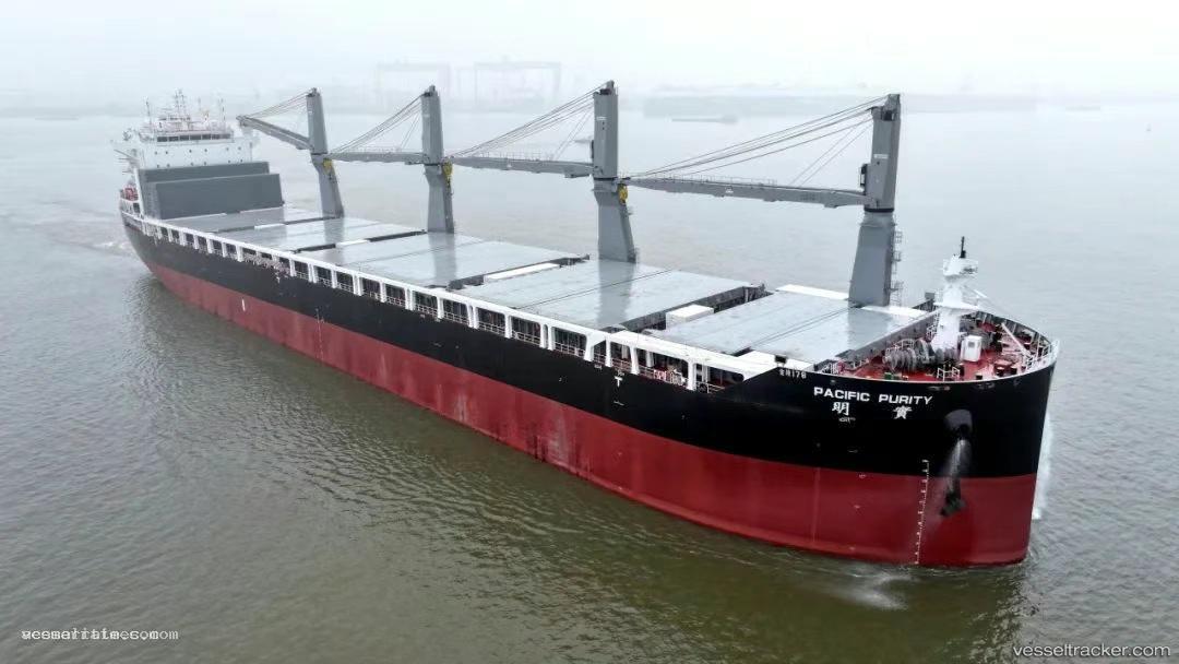 Pacific-Purity - General Cargo Ship vessel registered in Hong Kong