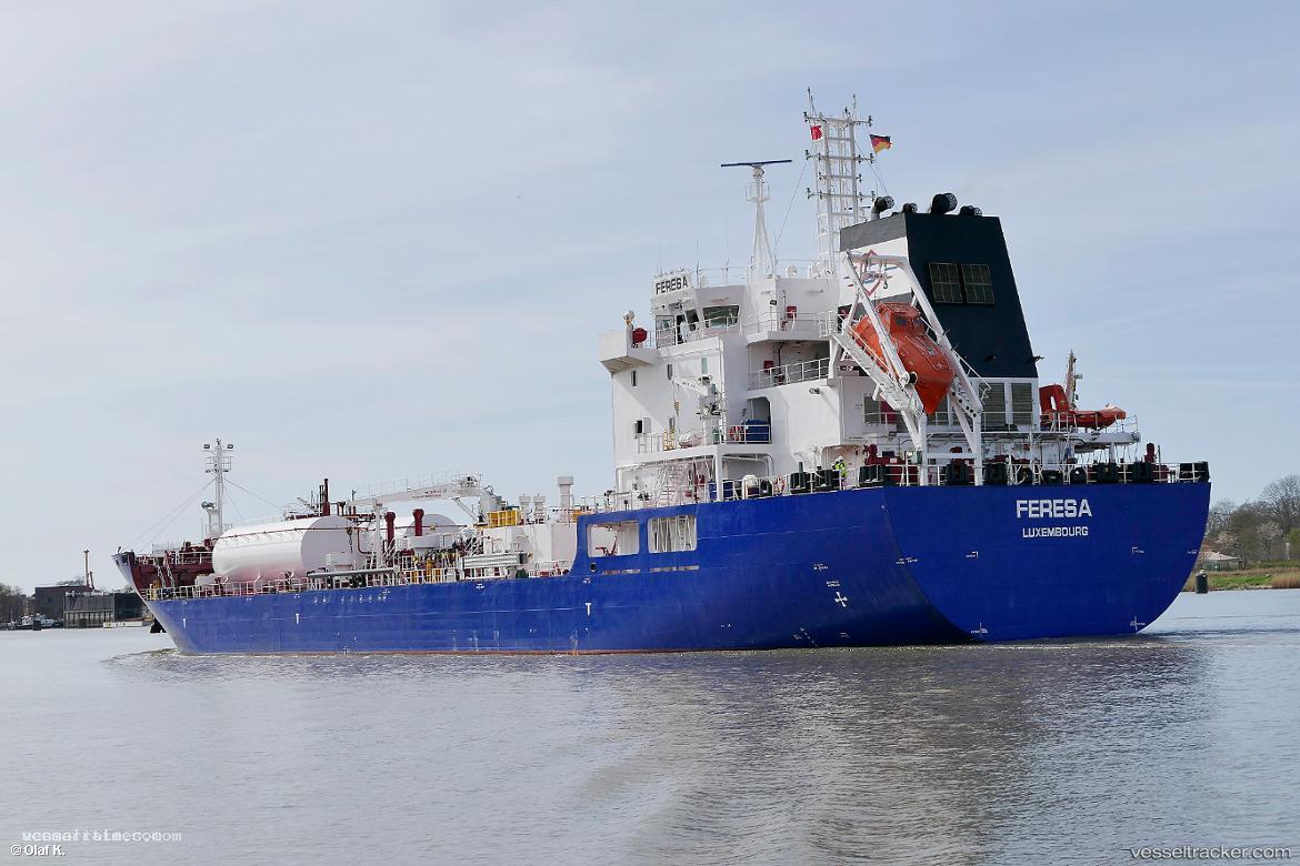 Feresa - Asphalt Bitumen Tanker vessel registered in Luxembourg