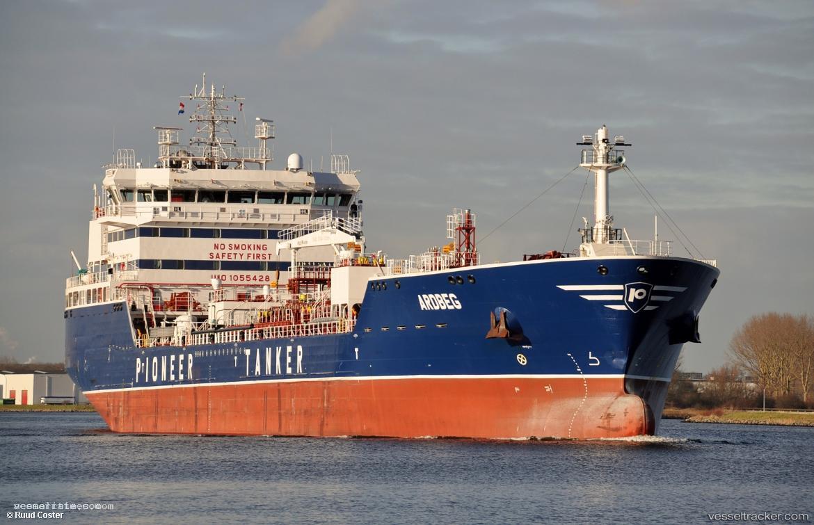 Ardbeg - Chemical Oil Products Tanker vessel registered in Liberia