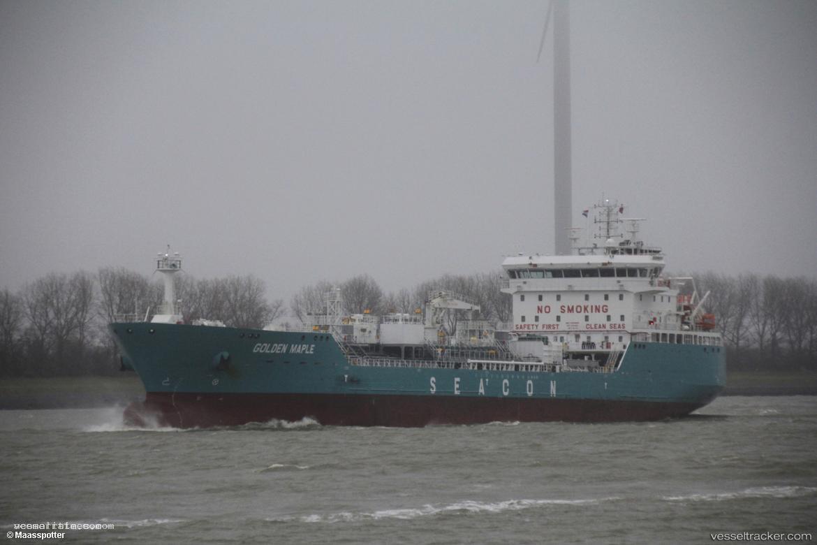 Golden-Maple - Chemical Oil Products Tanker vessel registered in Liberia