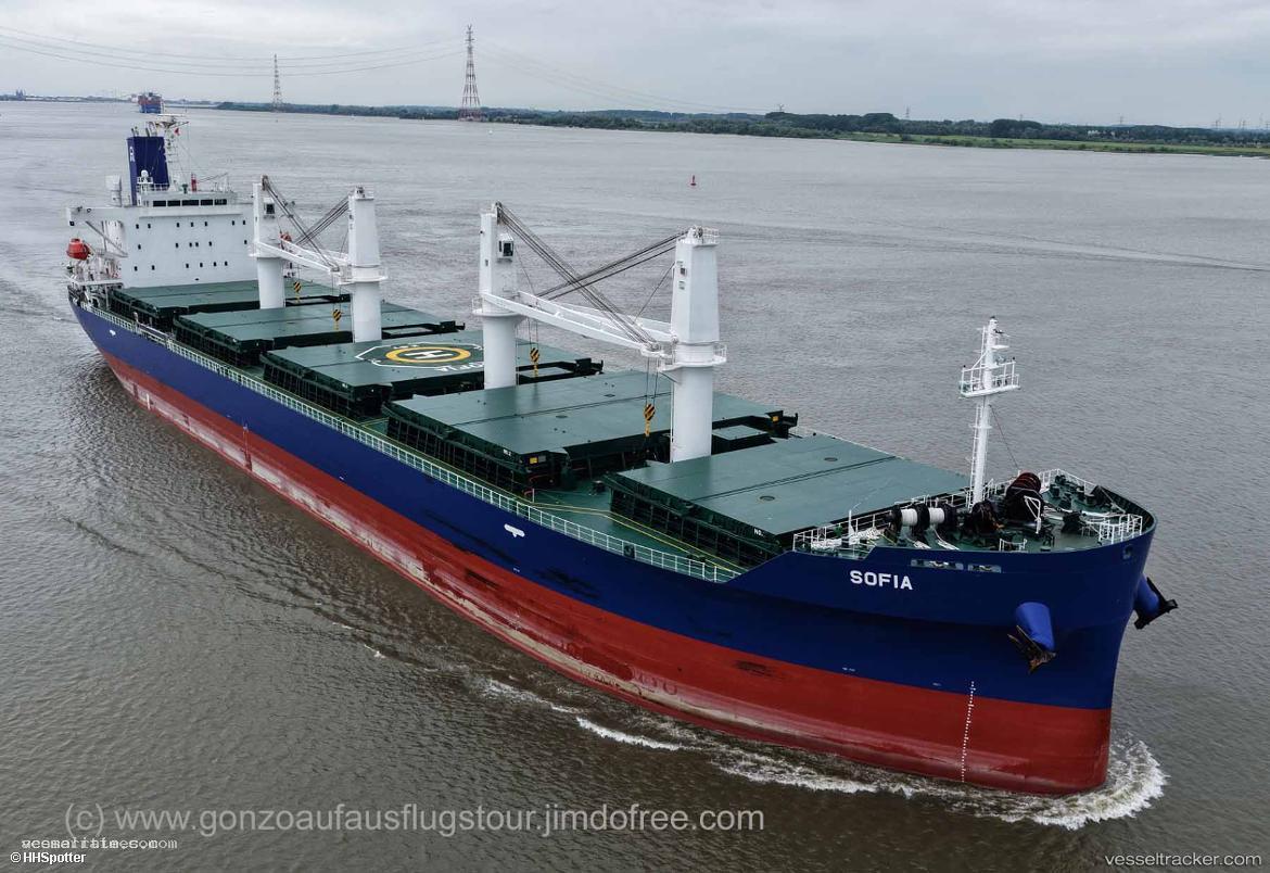 Sofia - Bulk Carrier vessel registered in Marshall Islands