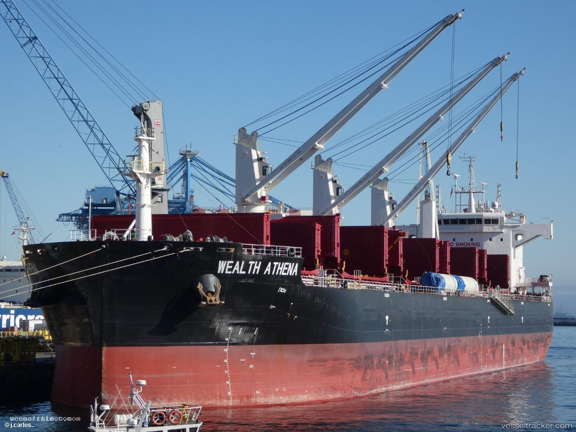 Wealth-Athena - Bulk Carrier vessel registered in Marshall Islands