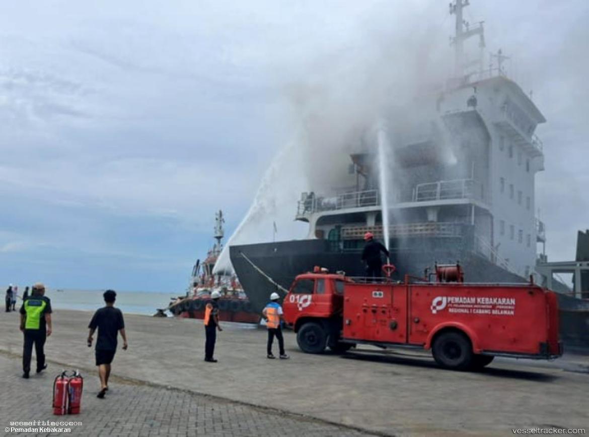 Mv-Bintang-Mas-Hsb7 - Bulk Carrier vessel registered in Indonesia