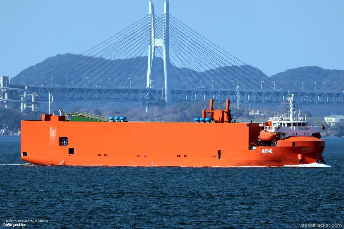 Maihe - Deck Cargo Ship vessel registered in Panama