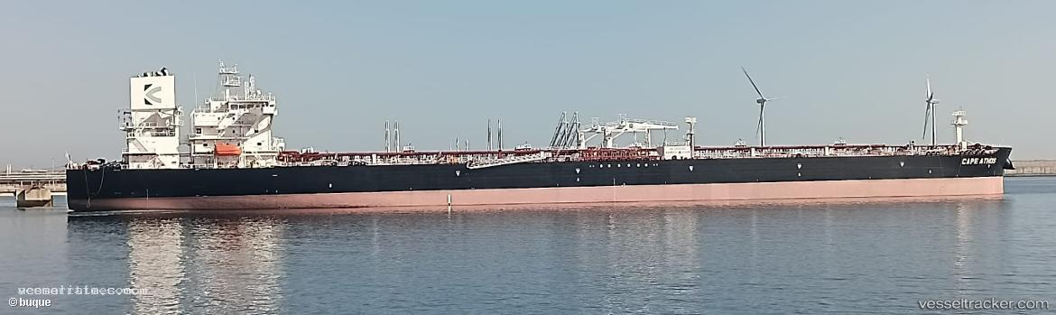 Cape-Athos - Crude Oil Tanker vessel registered in Liberia
