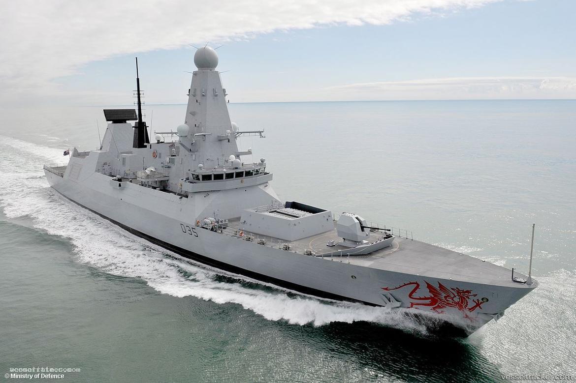 Hms-Dragon - Service Ship vessel registered in Unknown