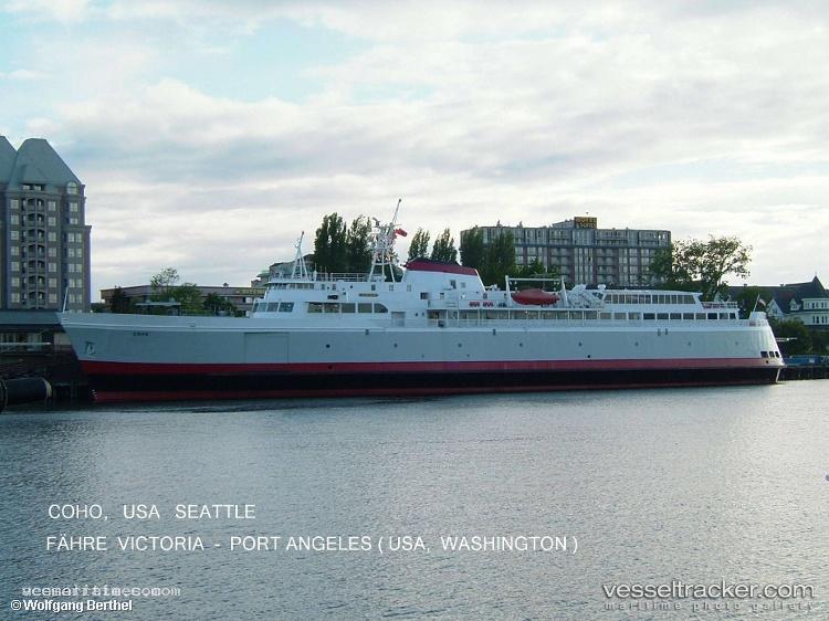 Coho - Passenger Ro Ro Cargo Ship vessel registered in United States of America