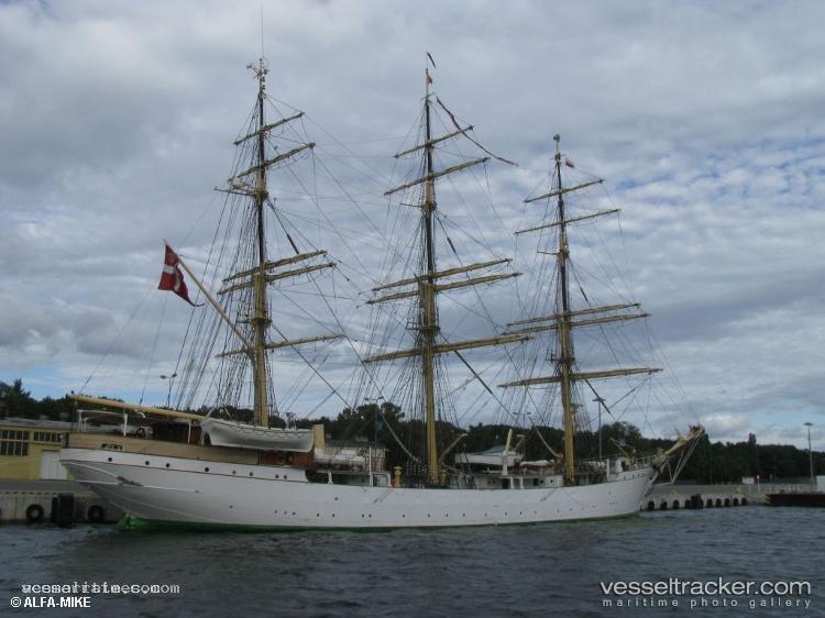 Danmark - Training Ship vessel registered in Denmark
