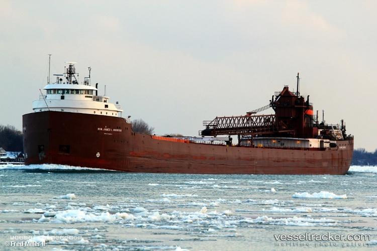 Hon-James-L-Oberstar - Self Discharging Bulk Carrier vessel registered in United States of America