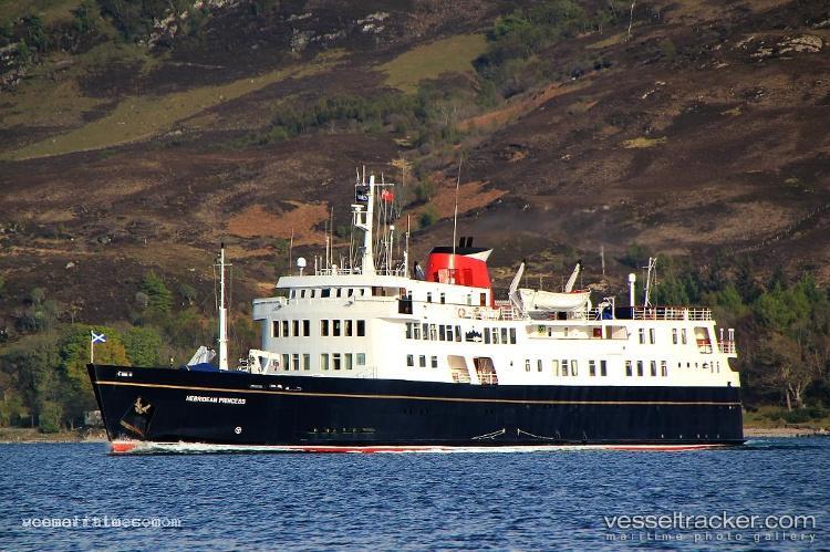 Hebridean-Princess - Cruise Ship vessel registered in United Kingdom