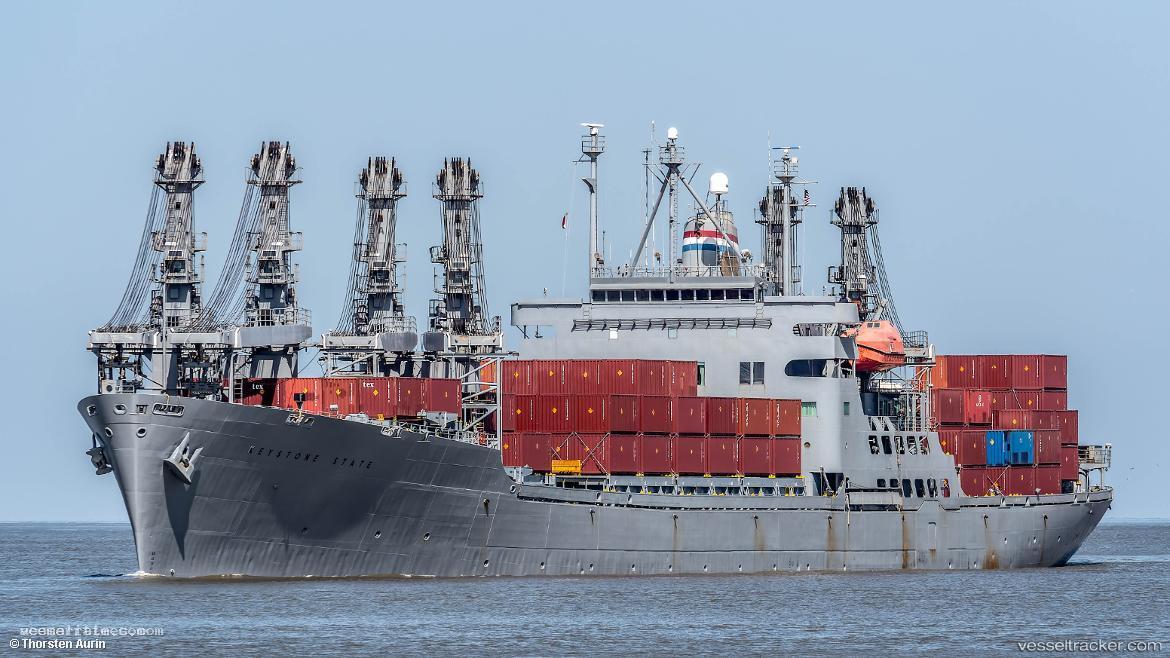 Keystone-State - Container Ship vessel registered in United States of America