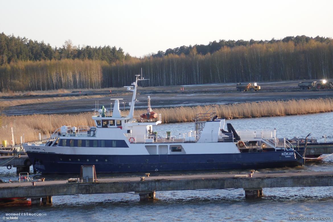 Kokar - Passenger Ro Ro Cargo Ship vessel registered in Finland