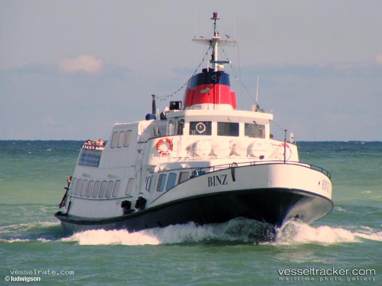 Binz - Passenger Ship vessel registered in Germany
