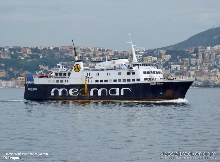 Benito-Buono - Passenger Ro Ro Cargo Ship vessel registered in Italy