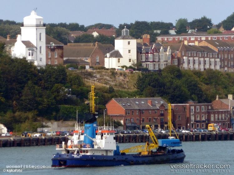 Ukd-Cherry-Sand - Hopper Dredger vessel registered in United Kingdom