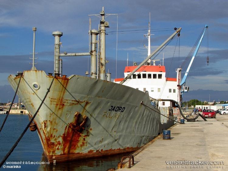 Jadro - Cement Carrier vessel registered in Croatia