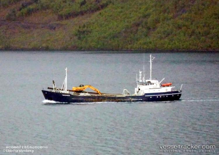 Tinganes - Hopper Dredger vessel registered in Faeroe Islands