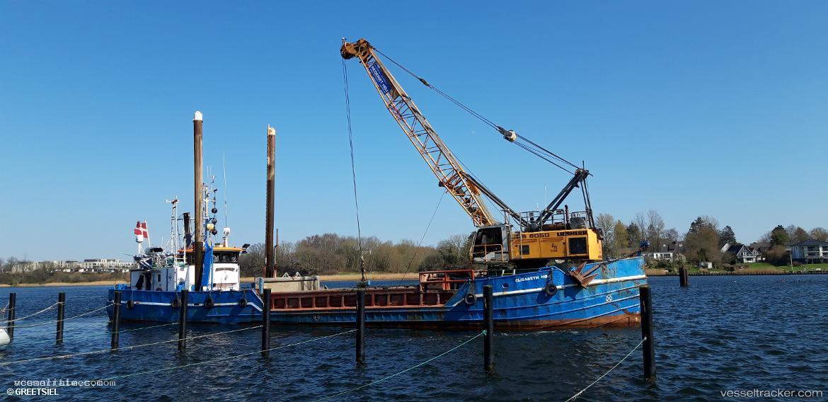 Elisabeth-Hoej - Hopper Dredger vessel registered in Denmark