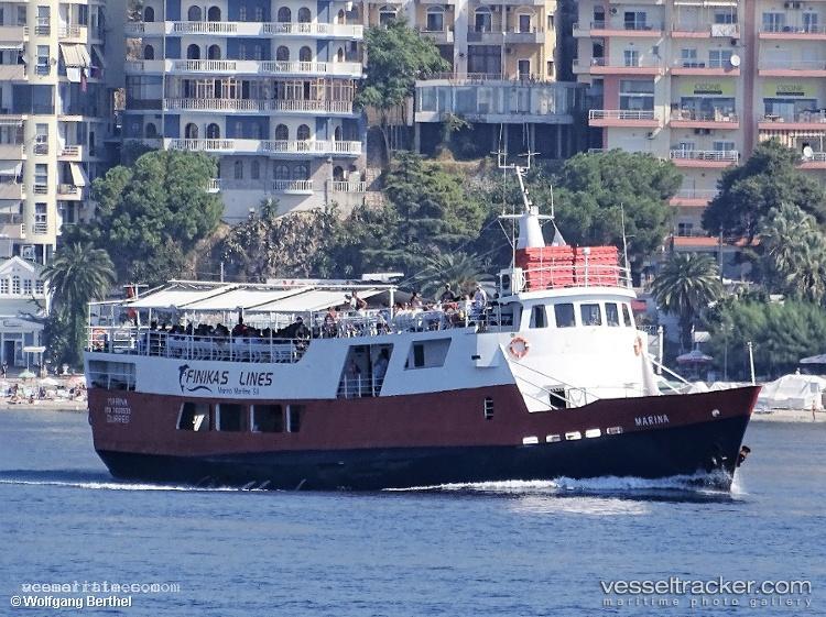 Marina - Passenger Ro Ro Cargo Ship vessel registered in Albania