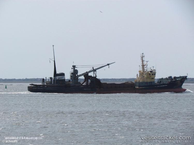 Glarea - Hopper Dredger vessel registered in Denmark