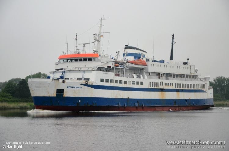 Medmar-Giulia - Passenger Ro Ro Cargo Ship vessel registered in Italy