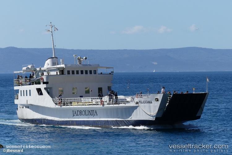 Peljescanka - Passenger Ro Ro Cargo Ship vessel registered in Croatia
