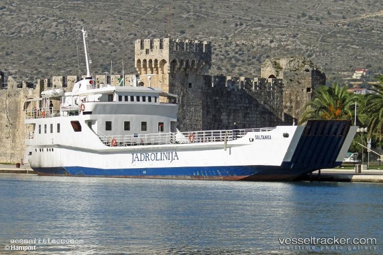 Soltanka - Passenger Ro Ro Cargo Ship vessel registered in Croatia