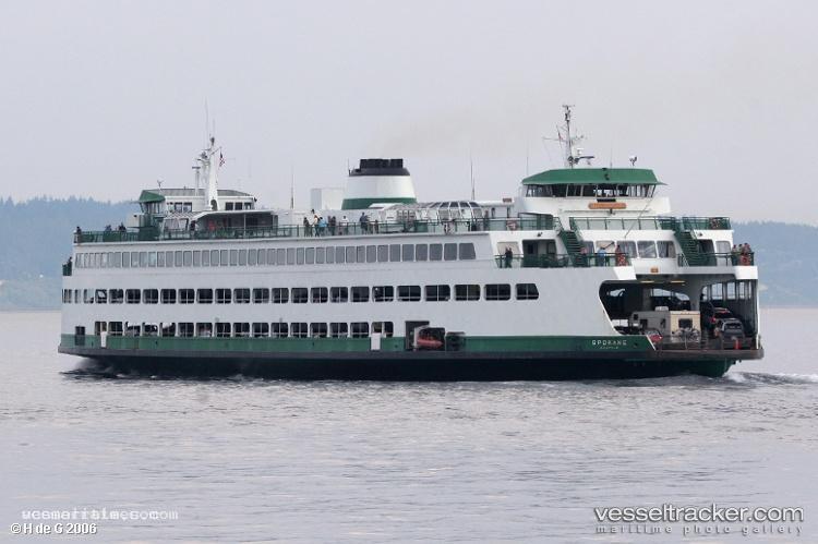 Wsf-Spokane - Passenger Ro Ro Cargo Ship vessel registered in United States of America