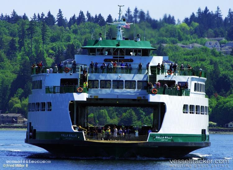 Wsf-Walla-Walla - Passenger Ro Ro Cargo Ship vessel registered in United States of America