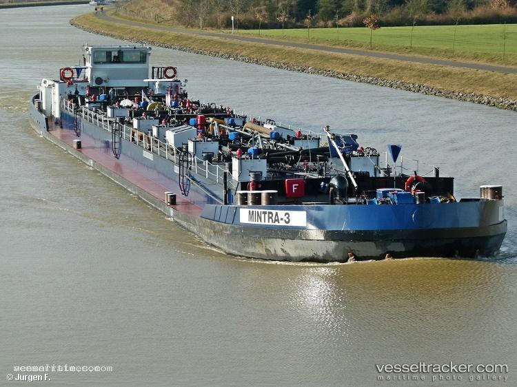 Mintra-3 - Chemical Oil Products Tanker vessel registered in Germany