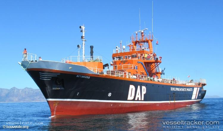 Betanzos - Fish Factory Ship vessel registered in Chile