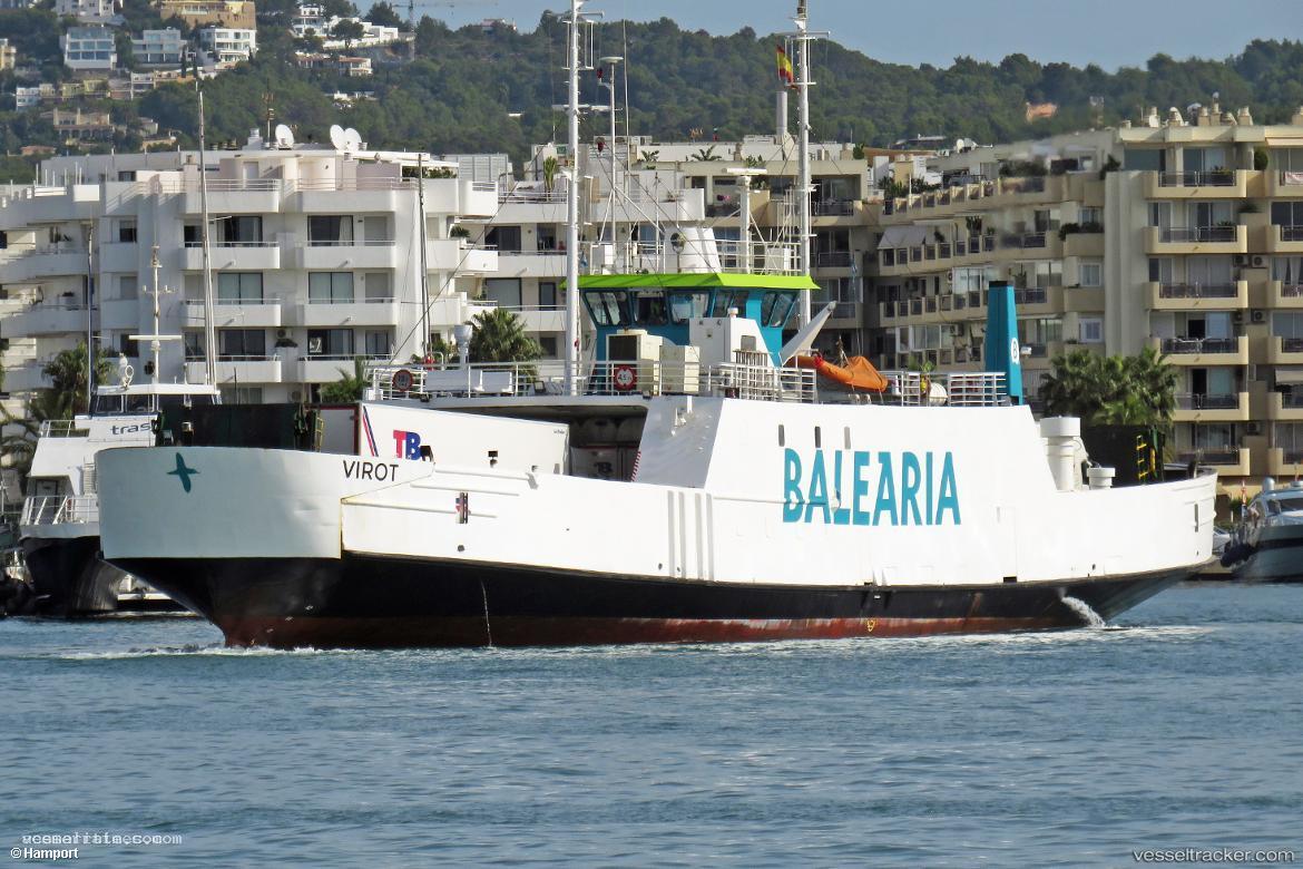 Virot - Passenger Ro Ro Cargo Ship vessel registered in Spain