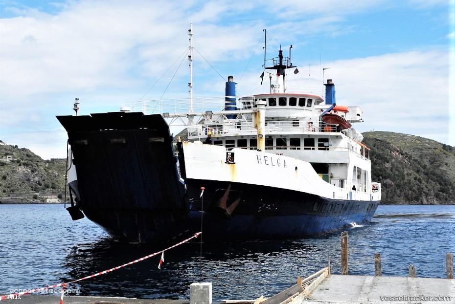 Helga - Passenger Ro Ro Cargo Ship vessel registered in Italy