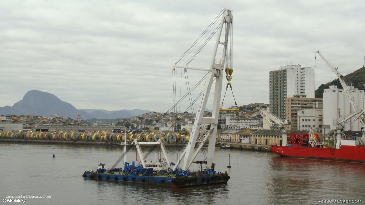 Vitoria-Lift-1 - Crane Ship vessel registered in Brazil