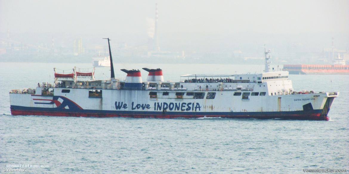 Safira-Nusantara - Passenger Ro Ro Cargo Ship vessel registered in Indonesia