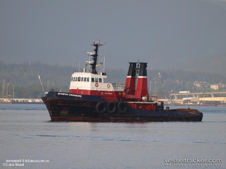 Seaspan-Commodore - Tug vessel registered in Canada