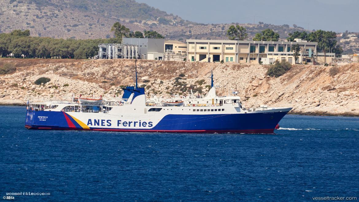 Protefs - Passenger Ro Ro Cargo Ship vessel registered in Greece