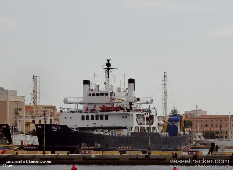 Agata - Passenger Ro Ro Cargo Ship vessel registered in Italy