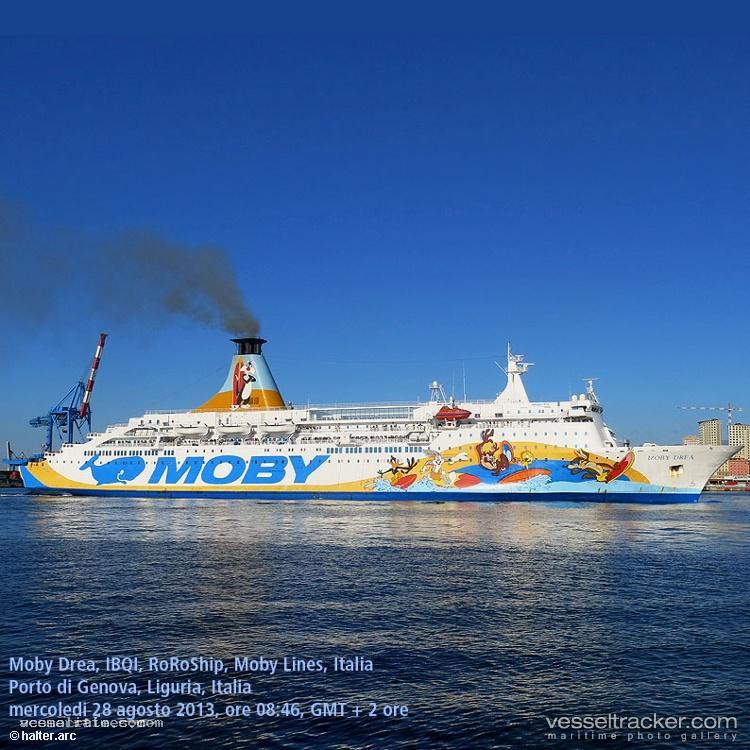 Moby-Drea - Passenger Ro Ro Cargo Ship vessel registered in Italy