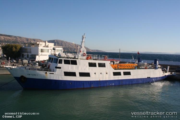 Erturk-1 - Passenger Ro Ro Cargo Ship vessel registered in Turkey