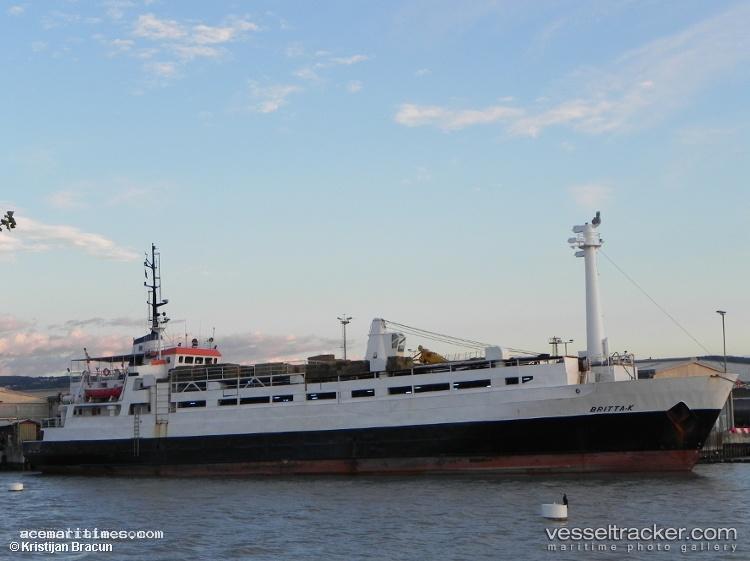 Britta---K - Livestock Carrier vessel registered in Comoros