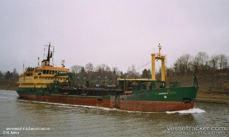 Marian-B - Hopper Dredger vessel registered in Sierra Leone