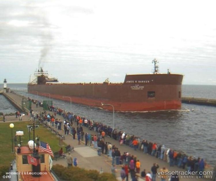 James-R-Barker - Self Discharging Bulk Carrier vessel registered in United States of America