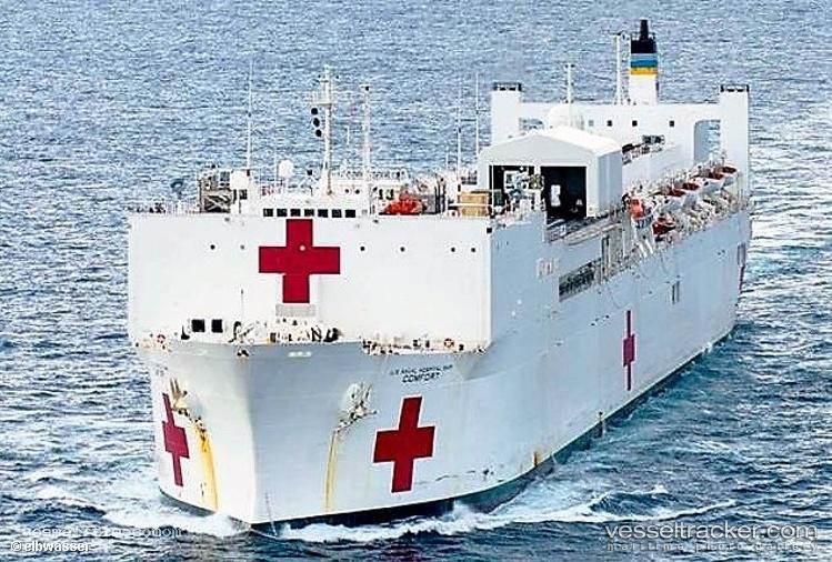 Usns-Comfort - Naval Naval Auxiliary vessel registered in United States of America