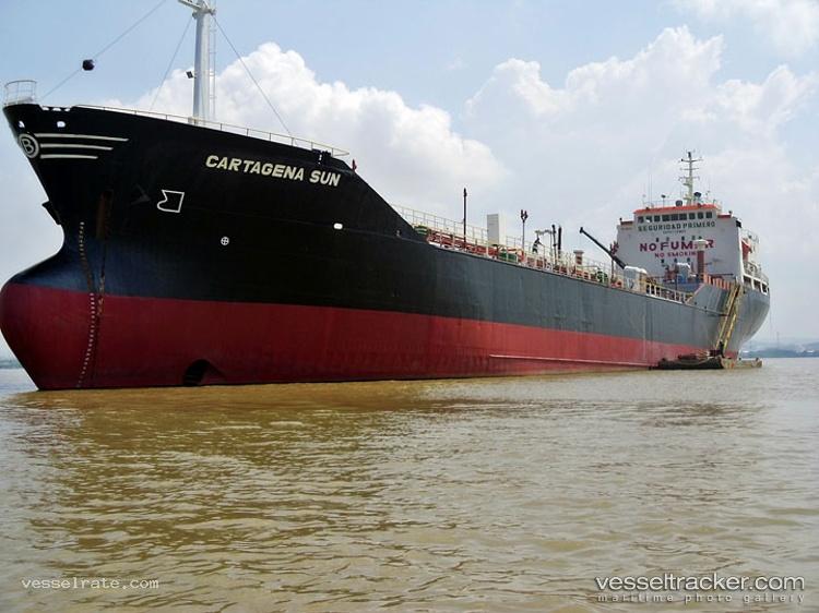 Cartagena-Sun - Chemical Oil Products Tanker vessel registered in Colombia