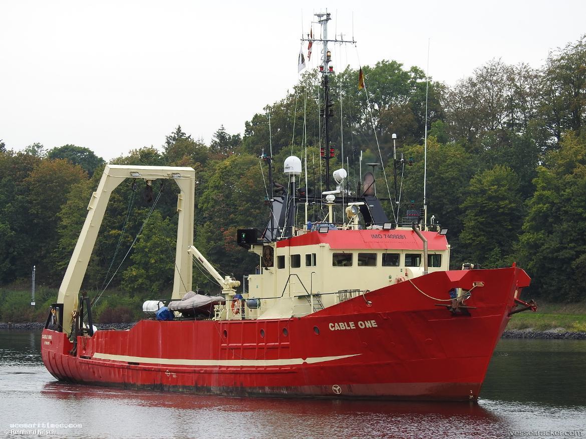 Cable-One - Cable Layer vessel registered in Denmark