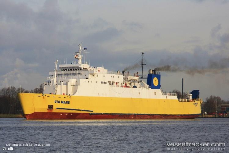 Via-Mare - Passenger Ro Ro Cargo Ship vessel registered in Turkey
