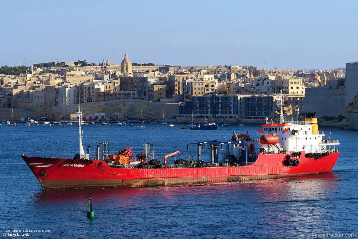 Santa-Maria - Oil Products Tanker vessel registered in Malta