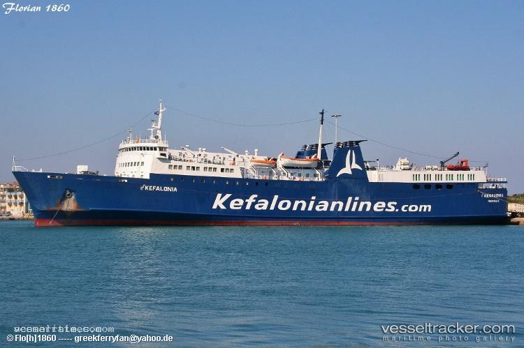 Kefalonia - Passenger Ro Ro Cargo Ship vessel registered in Greece