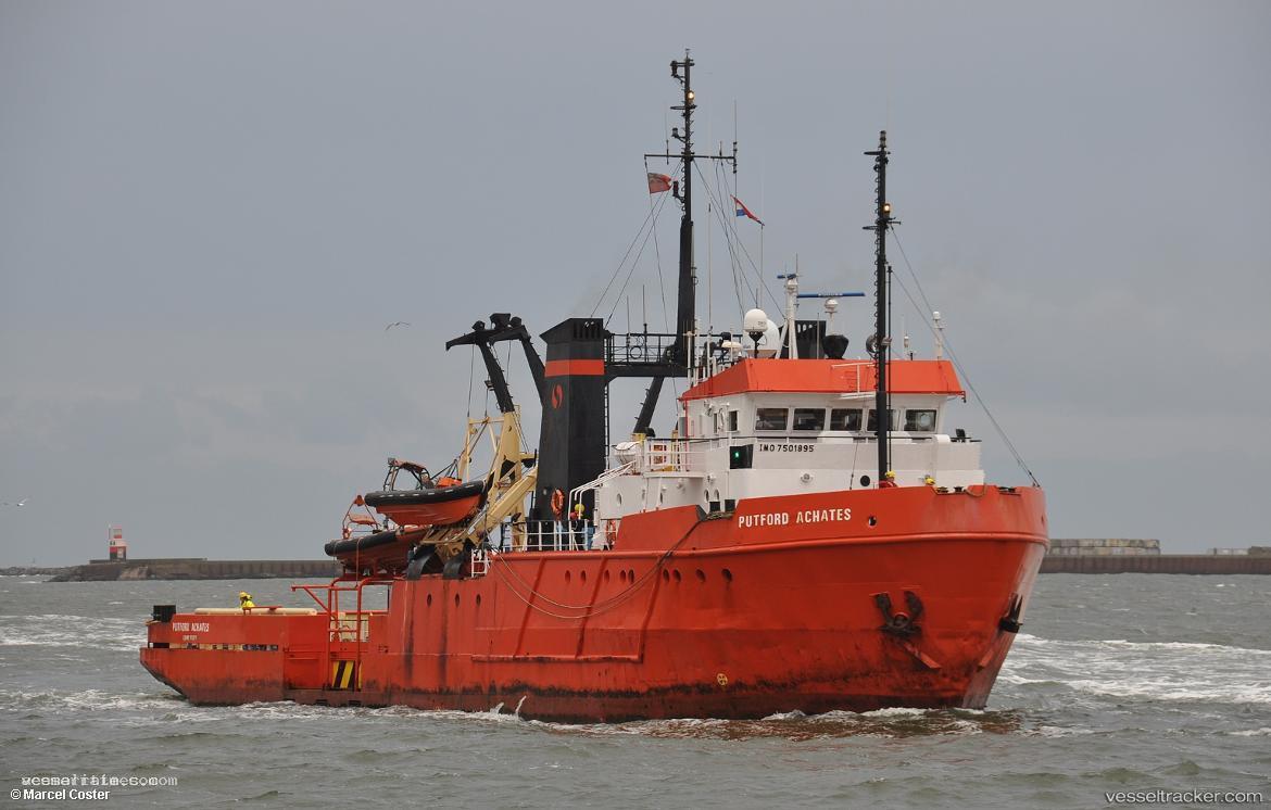 Putford-Achates - Offshore Tug Supply Ship vessel registered in United Kingdom